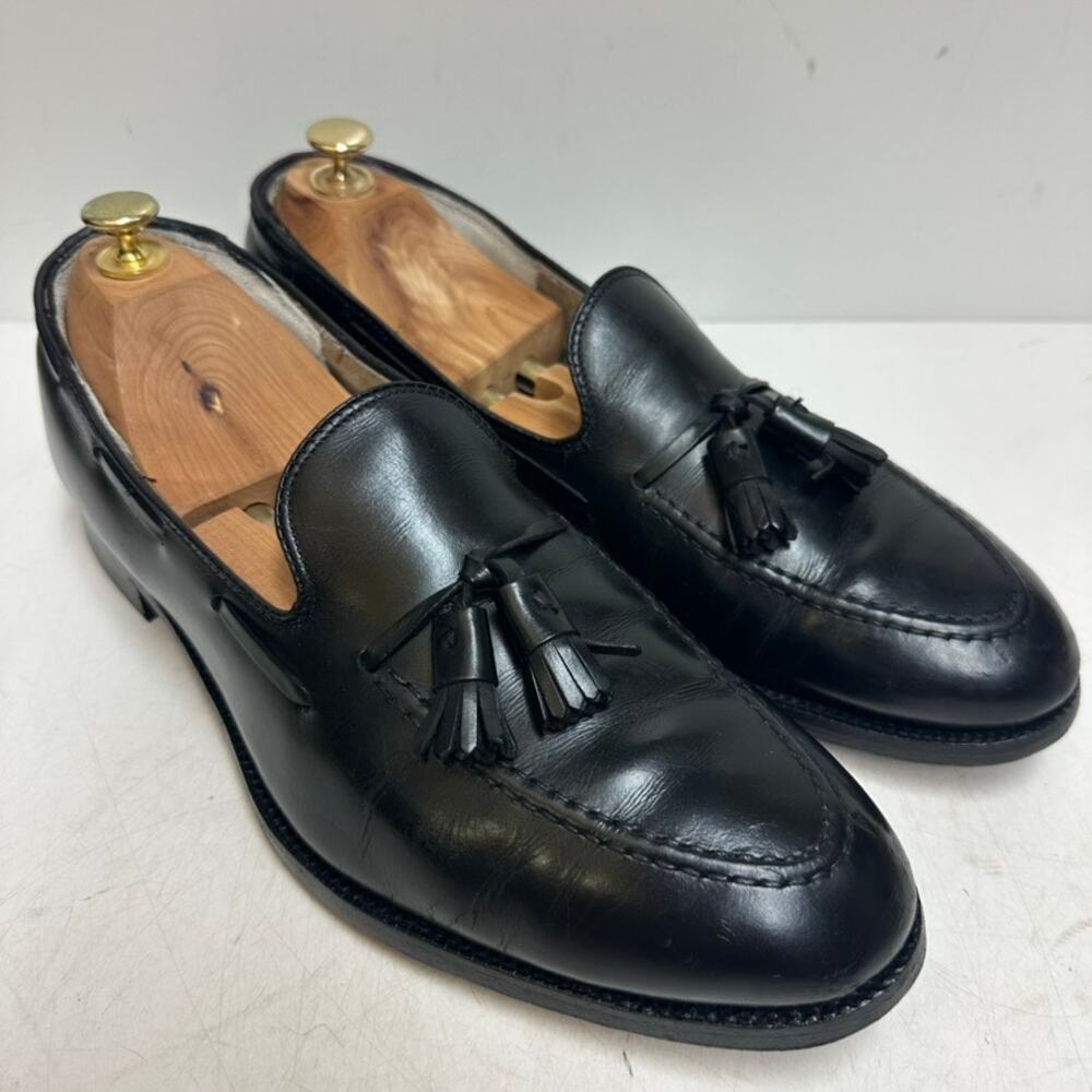 NEW HEELS Alden 660 Black Calf Tassel Loafer Goodyear Welted Made in USA 12 D